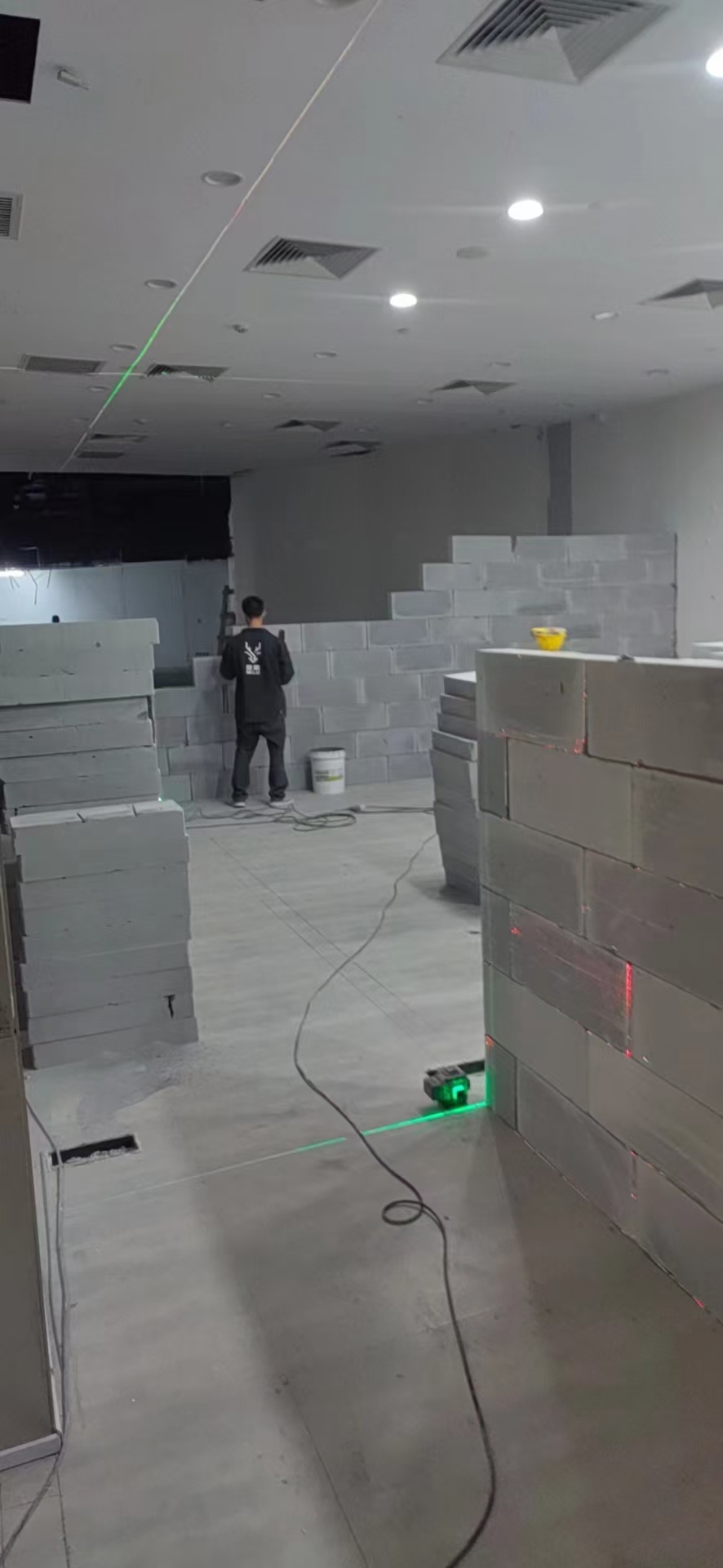 酒店轻质砖隔墙参考图
